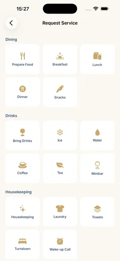 OBEDIO Guest · Service catalogue