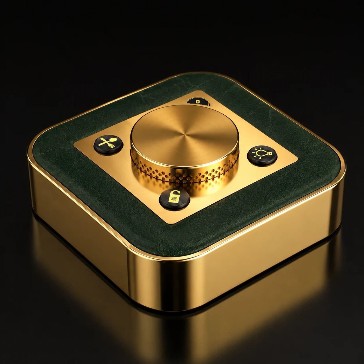 OBEDIO Signature material illustration: 24k gold