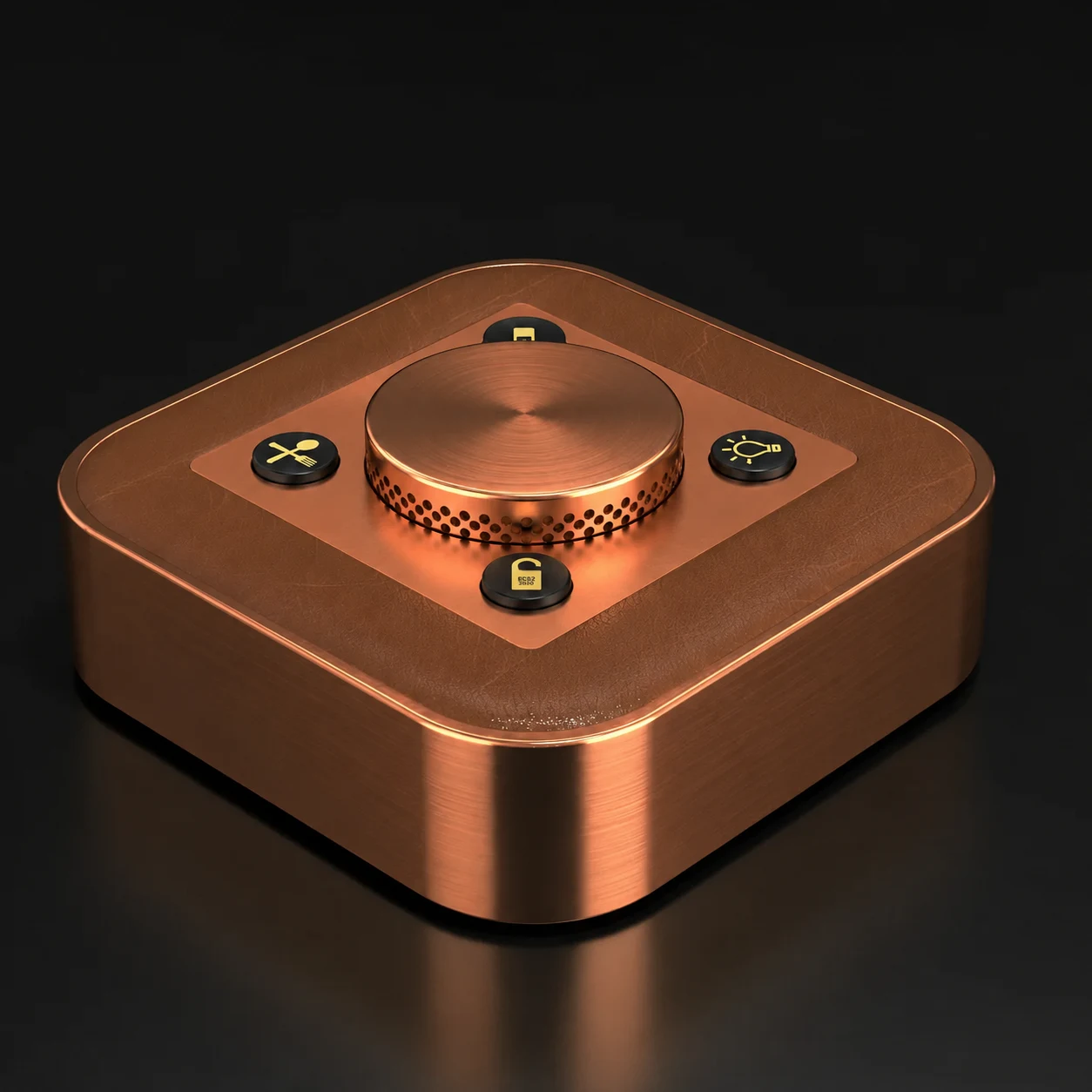 OBEDIO Signature material illustration: Phosphor bronze